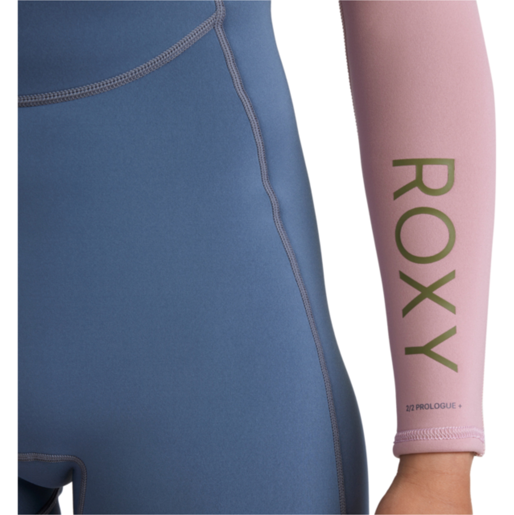 2026 Roxy Mujer Prologue+ 2/2mm Manga Larga Back Zip Traje De Primavera Neopreno 26BW243505 - Ash